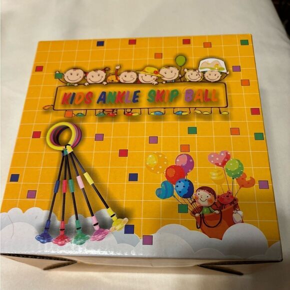 Kids Purple Ankle Skip Ball. New in box - Picture 3 of 6